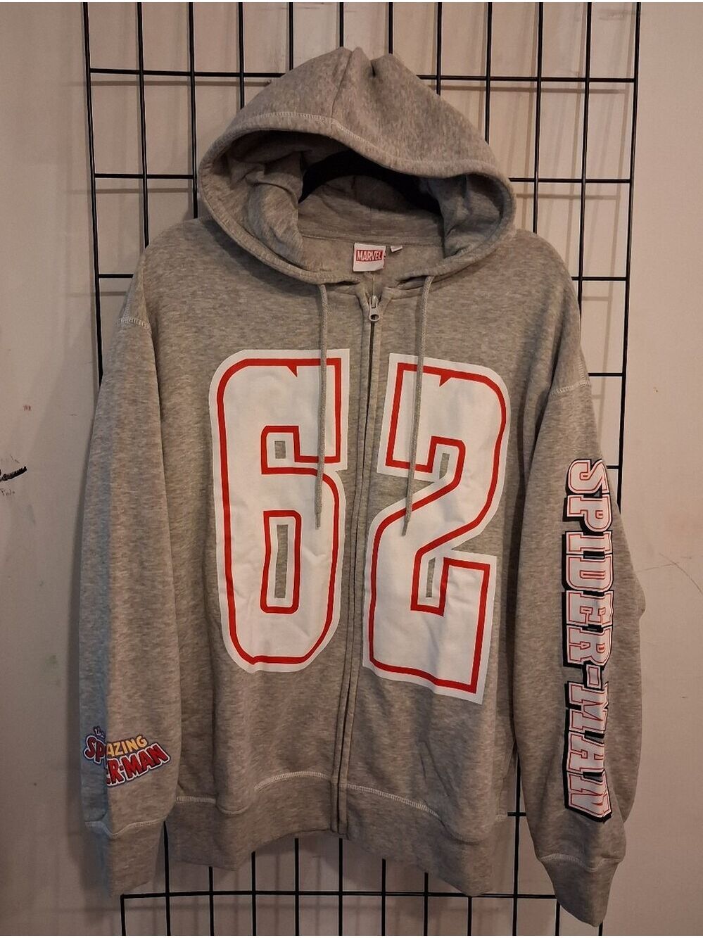 Marvel The Amazing Spiderman Zip Up Jacket